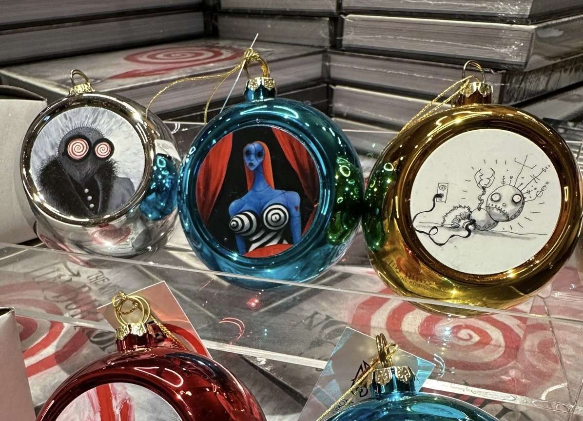 Natale al Museo del Cinema con le Christmas baubles di Tim Burton