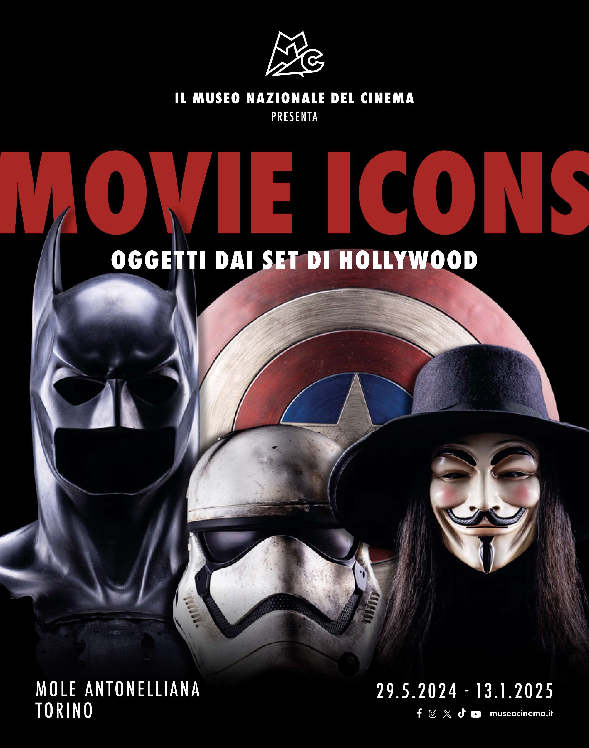 “MOVIE ICONS. Oggetti dai set di Hollywood” in mostra al Museo del Cinema