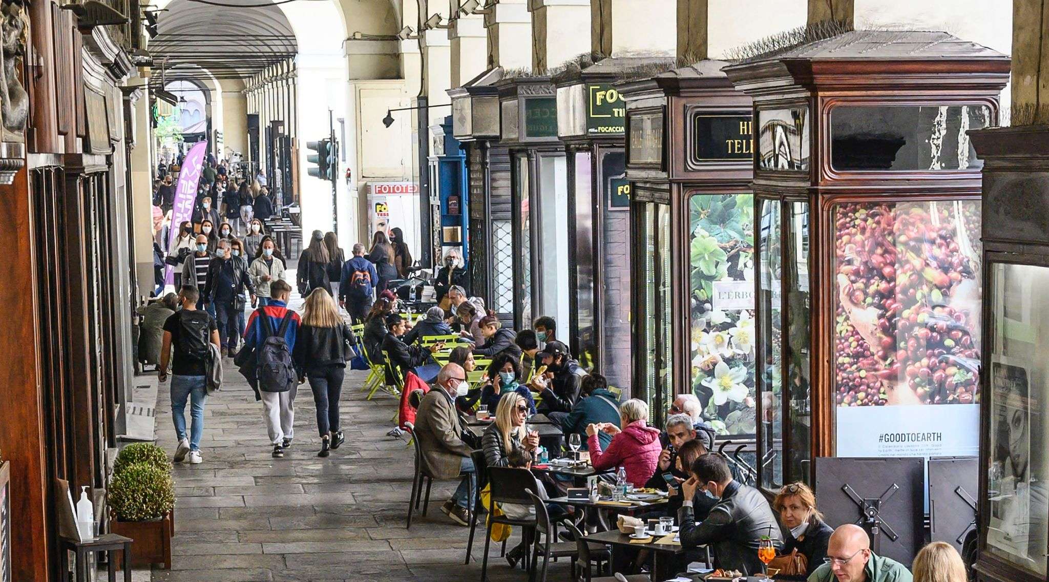 Piemonte in zona gialla da lunedì 26 aprile, tranne la provincia di Cuneo che resterà arancione fino al 29 aprile