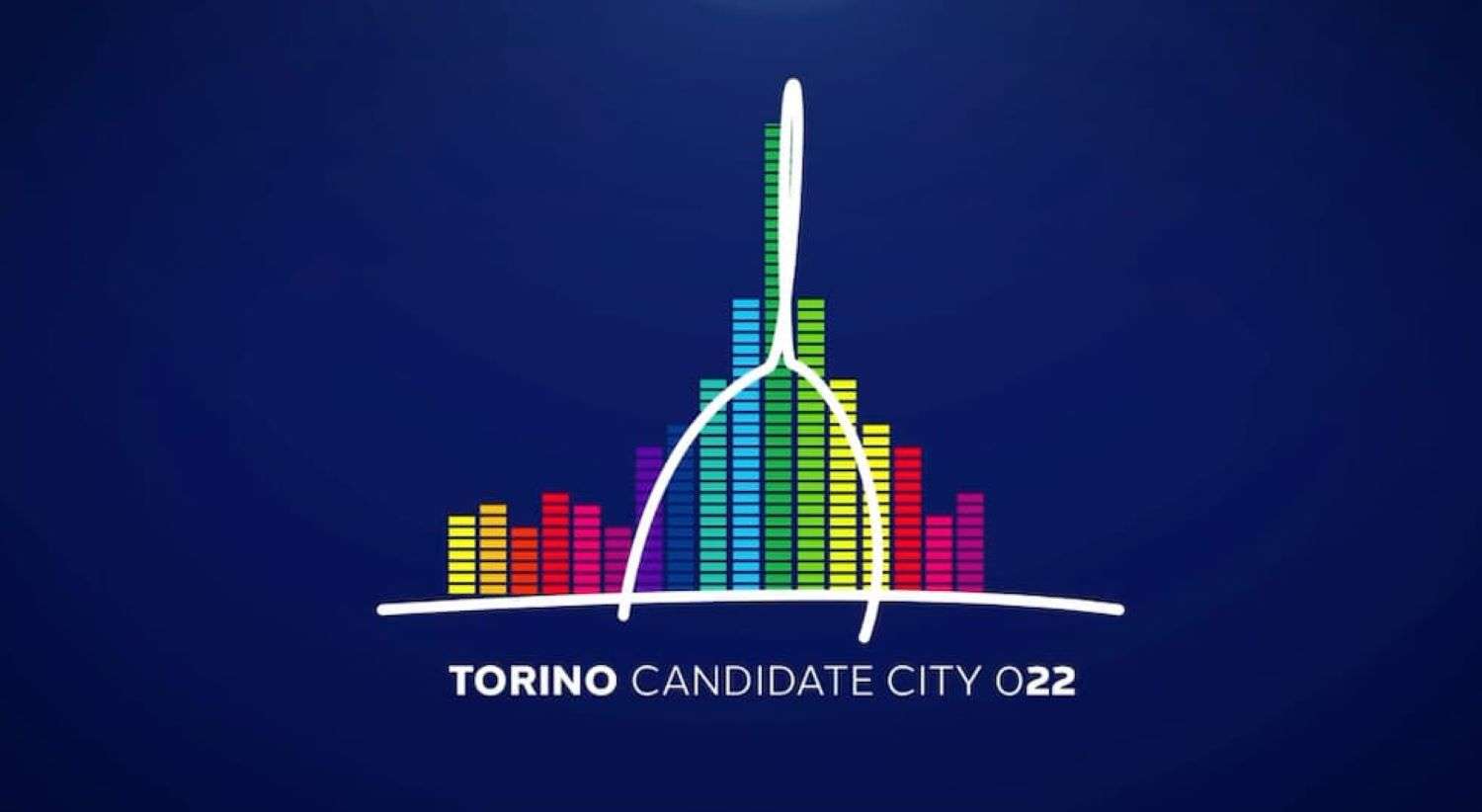 Ecco il logo realizzato per la candidatura di Torino all'Eurovision Song Contest 2022