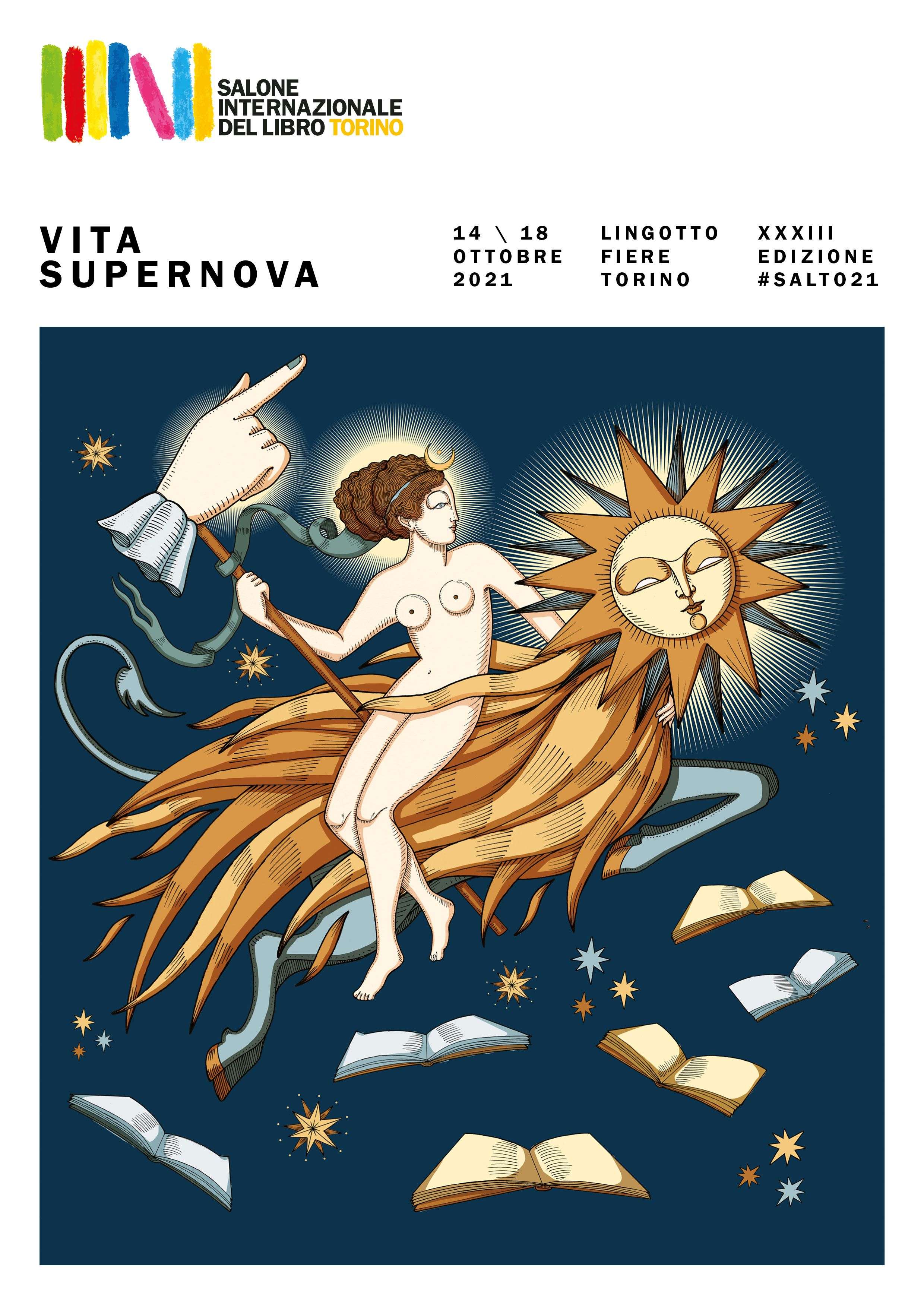 La Vita Supernova del Salone del Libro va in scena all’Oval dal 14 al 18 ottobre