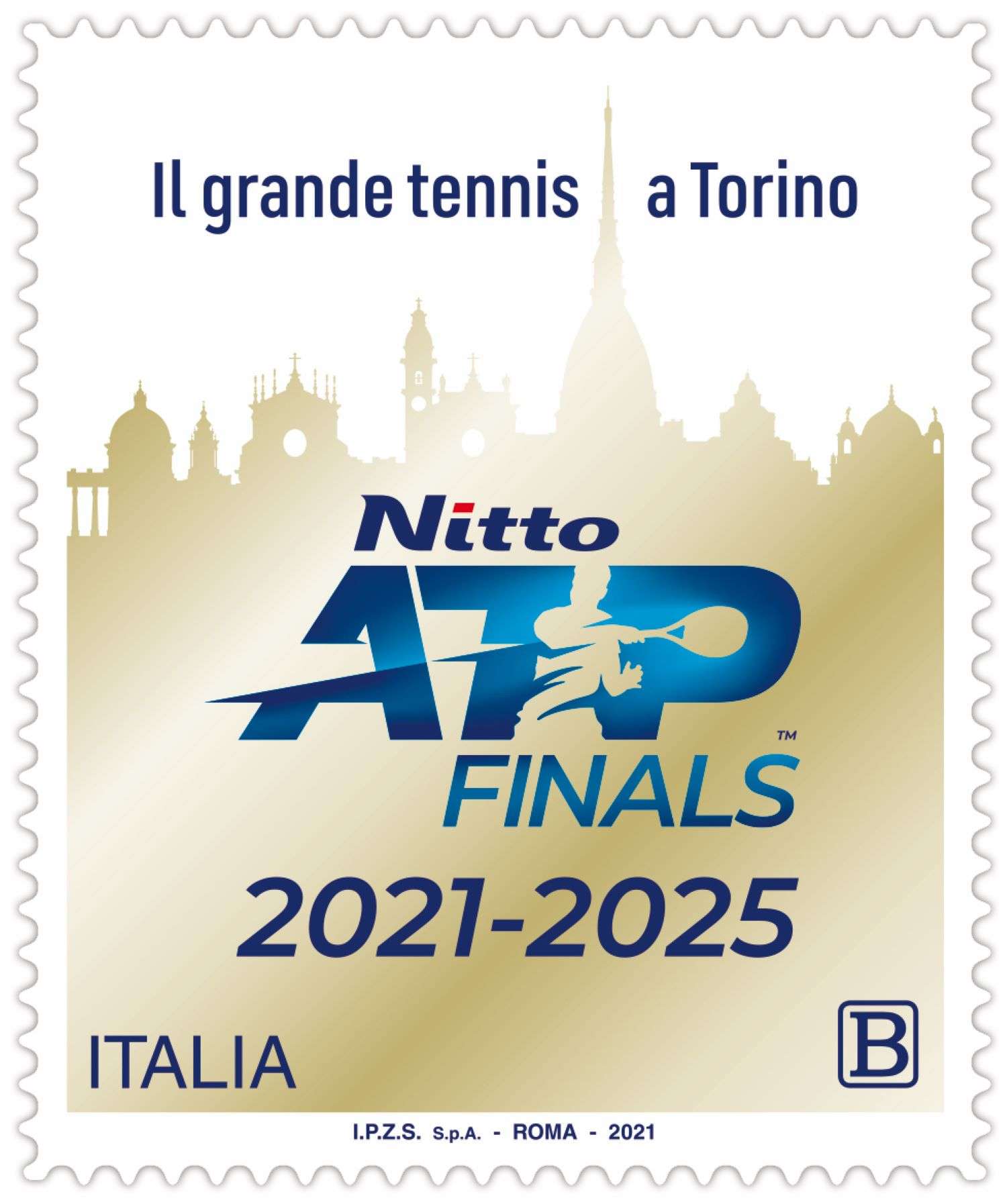 Torino è sempre più Atp Finals, emesso il francobollo della tematica “lo Sport