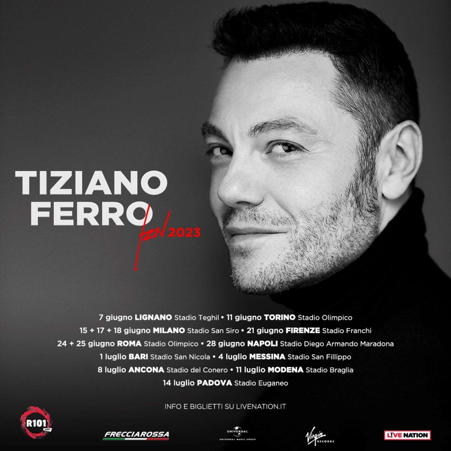 Tiziano Ferro che smacco! Tornerà dal vivo negli stadi solo nel 2023