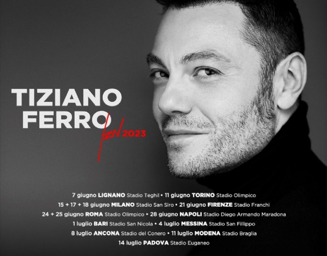 Tiziano Ferro che smacco! Tornerà dal vivo negli stadi solo nel 2023