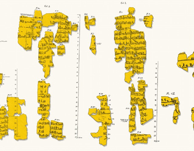 Al Museo Egizio c’è il Papiro dei Re riportante i nomi di tutti i faraoni