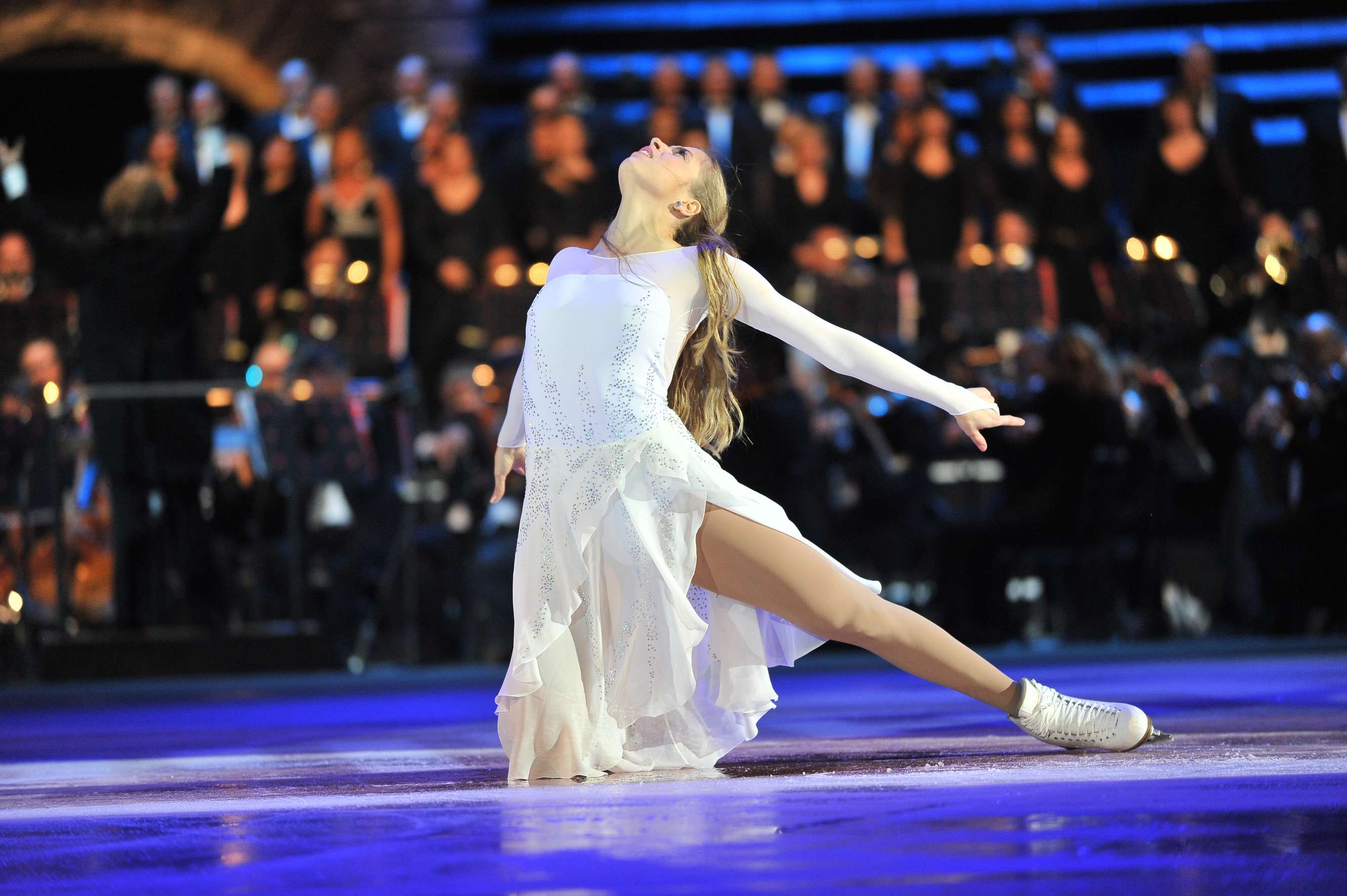 Carolina Kostner nel cast di Cinema on Ice al Palavela di Torino