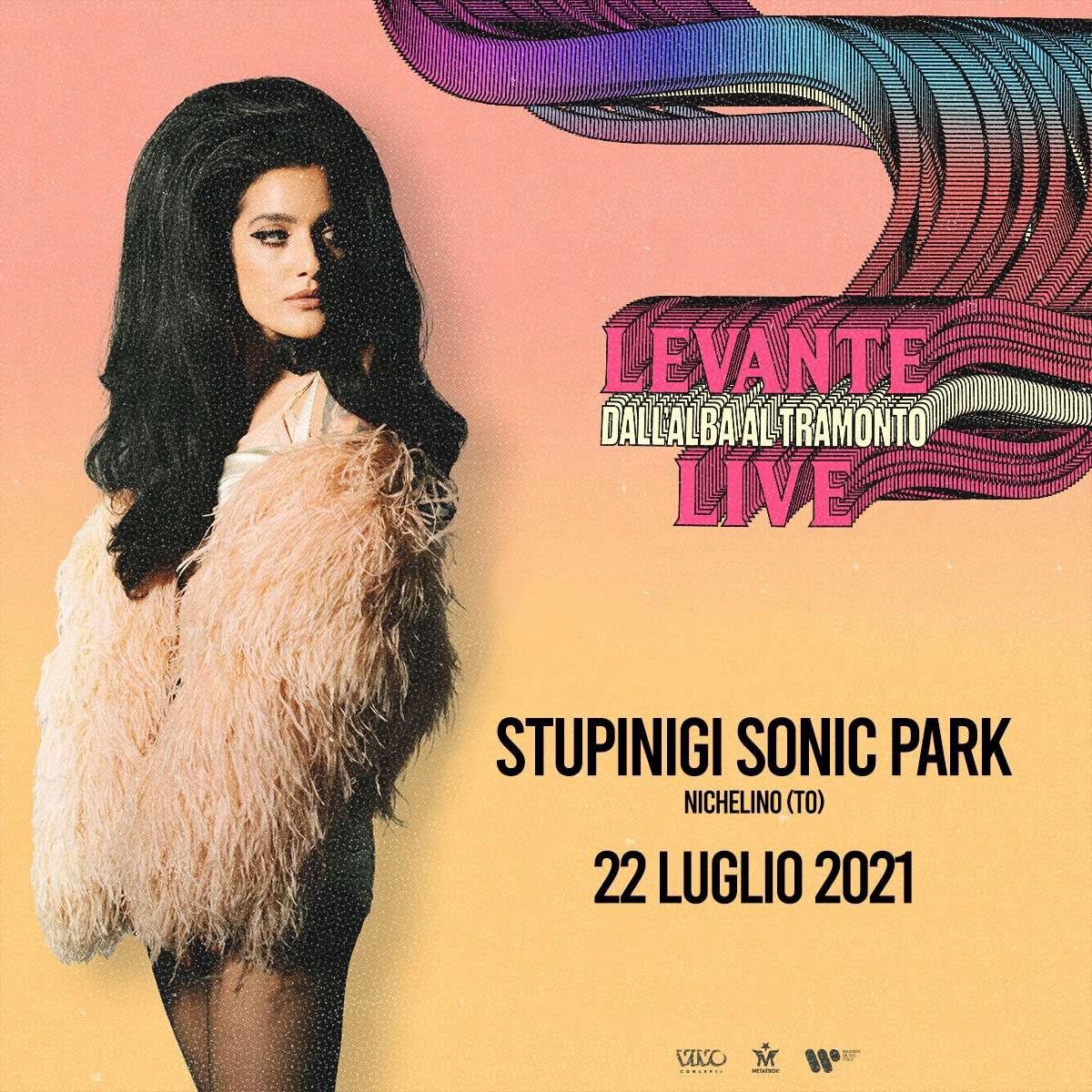 Al Sonic Park si aggiunge Levante con “Dall'alba al tramonto live”