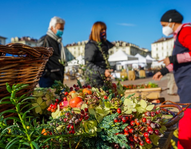 Agriflor marzo torna in Piazza Vittorio Veneto con novità floreali e agroalimentari provenienti dal Piemonte